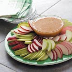 Caramel Apple Dip Recipe was pinched from <a href="http://www.tasteofhome.com/Recipes/Caramel-Apple-Dip-2" target="_blank">www.tasteofhome.com.</a>