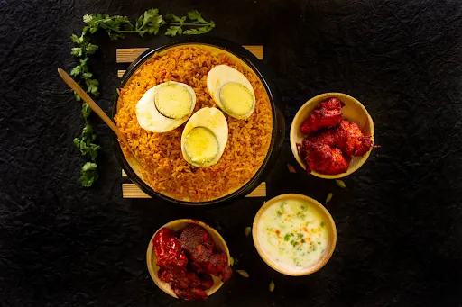 Ambur Egg Biryani Combo