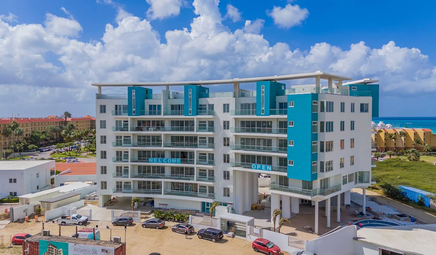 Appartement avec terrasse et piscine Noord