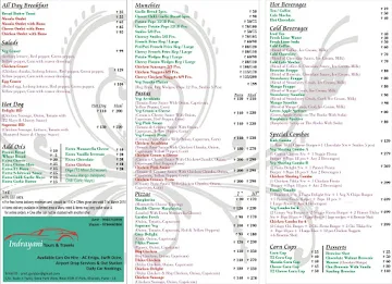 Taste N Twist menu 