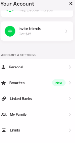 View of Cash App user dashboard showing Where can I reload my Cash App card for free. 