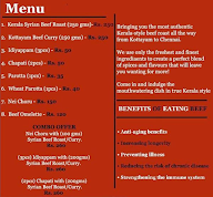 Kerala Beef Roast menu 1