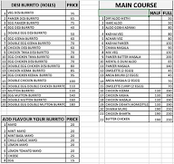 Mehfil-E-Paratha menu 2