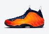 air foamposite one blue void/rugged orange-blue void-university gold