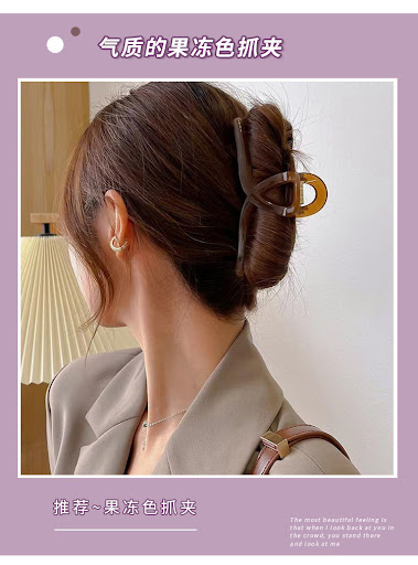 Title 2, Shark Clip High-Grade Hair Barrettes for Women,...