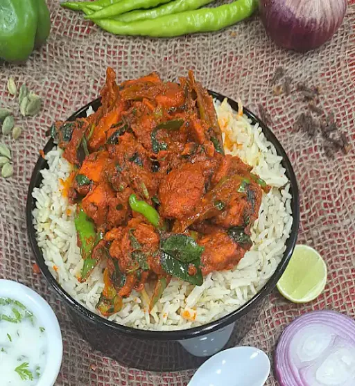 Telangana Chicken Fry Rice Bowl