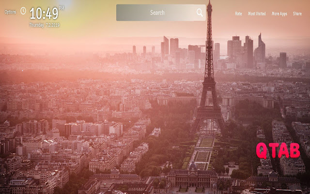 Paris Wallpapers Theme City New Tab