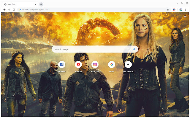 The 100 Wallpapers New Tab