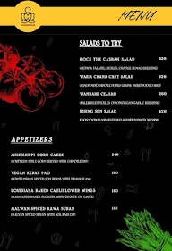 The Bodhi Cafe menu 1