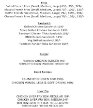 Krunchy Nation menu 1