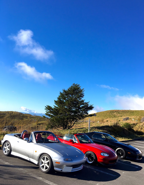 ロードスターのビーナスラインツーリング・コロナウイルスに負けるな・医療従事者に感謝・緊急事態宣言解除されましたが、油断は禁物…。・銀色萌麗倶楽部に関するカスタム事例の投稿画像3枚目