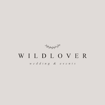 Wildlover Wedding & Events - Logo template