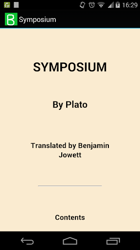 Symposium by Plato