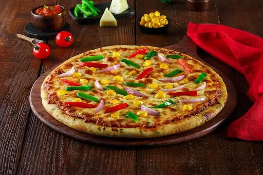 Corn Veggie Delight Pizza (Serves 2)