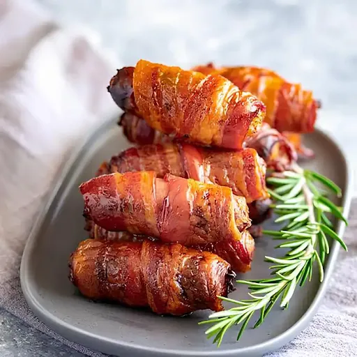 Bacon Wrapped Sausages