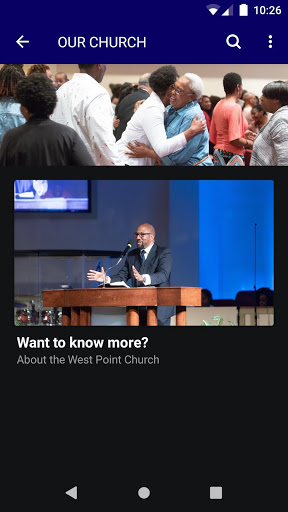 Screenshot West Point Church,Hatttiesburg