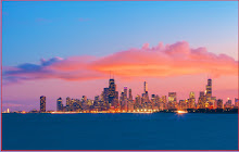 Chicago Skyline HD Wallpaper Theme small promo image