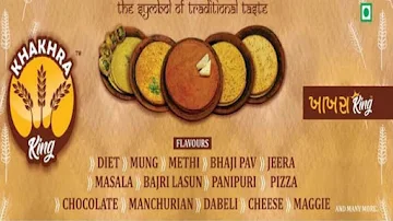 Khakhra King menu 