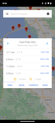 Screenshot My Tide Times - Tables & Chart