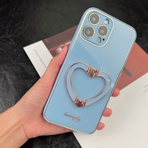 Title 2, Love Ring Bracket Silicone Phone Case