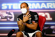 Lewis Hamilton talks in a drivers press conference during previews ahead of the F1 Grand Prix of Styria at Red Bull Ring on June 24 2021 in Spielberg, Austria. 