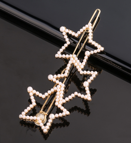 Tiara feminina com fivela de sapo geométrica, prendedor de franja e coroa. Ideal para penteados elegantes, fácil de colocar e com estilo único.