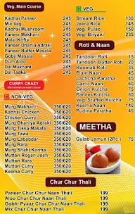 Sanjha Chulha Since 1979 menu 2