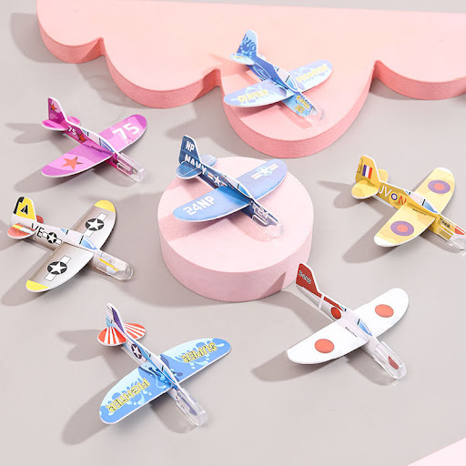 Title 3, Cute Handheld Bubble Plane Childrens Small Toy...