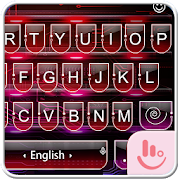 Red Electronic Keyboard Theme 6.4.26 Icon