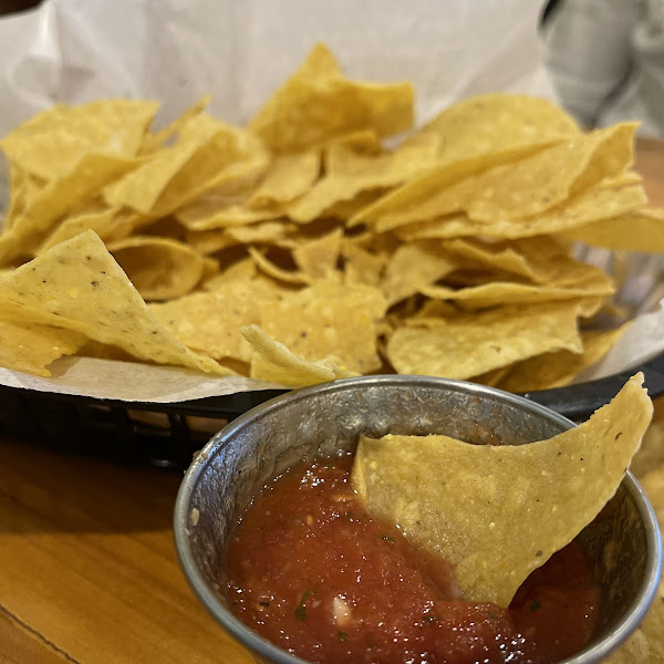 The chips are Gluten free fried in separate fryer 😁