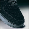 louis vuitton x nike "air force 1" by virgil abloh - black / black - anthracite