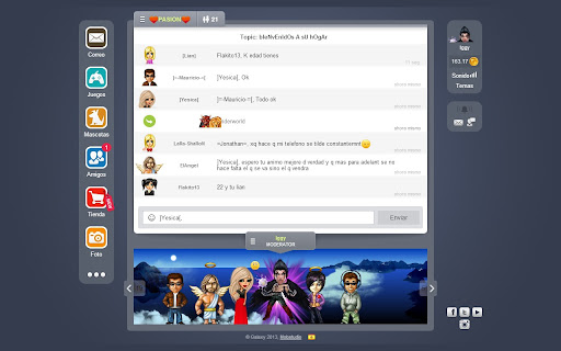 Galaxy - Chat & Play