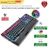 Bàn Phím Cơ Chuyên Game Ziyou K1000 Full Crack 20 Chế Độ Led Rgb Cực Đẹp, Phím Full Size, Trục Cơ Blue Switch Cao Cấp