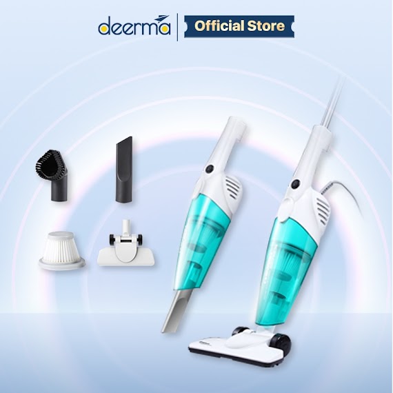 Máy Hút Bụi Cầm Tay Deerma Vacuum Cleaner - Dx118C - Hàng Chính Hãng - Bh 12 Tháng