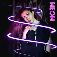 Light Crown Photo Editor - Neon Photo Effects 2020