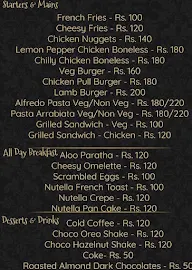 Mubarak Hotel menu 2