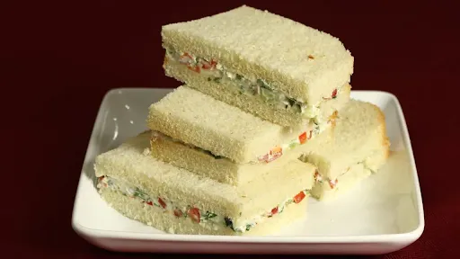 Veg Coleslaw And Cheese Sandwich