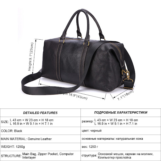 Title 3, Amalek Weekender Duffle Bag The ideal travel co...