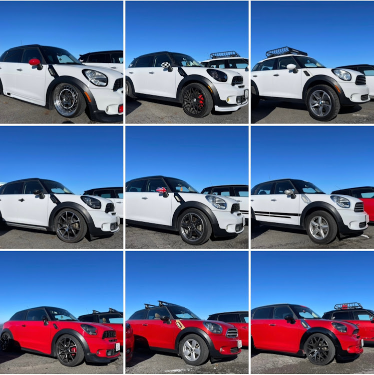 ミニ クロスオーバーのMINI R60・CROSSOVER・MINI R61・PACEMAN・R系オンリーツーリング in 伊吹山に関するカスタム事例の投稿画像3枚目