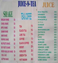 Juice N Tea menu 1