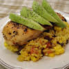 Thumbnail For Cilantro Lime Grilled Chicken Breast With Southwest Yellow Rice Salad