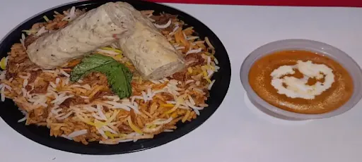 Chicken Seekh Kebab Biryani Bowi