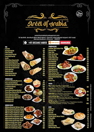 Street Of Arabia menu 1