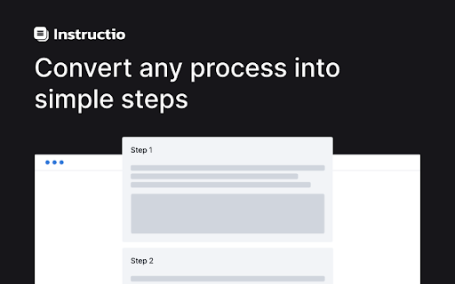 Instructio: Step-by-step guides 30% faster