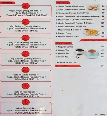 Saideep Snacks Corner menu 