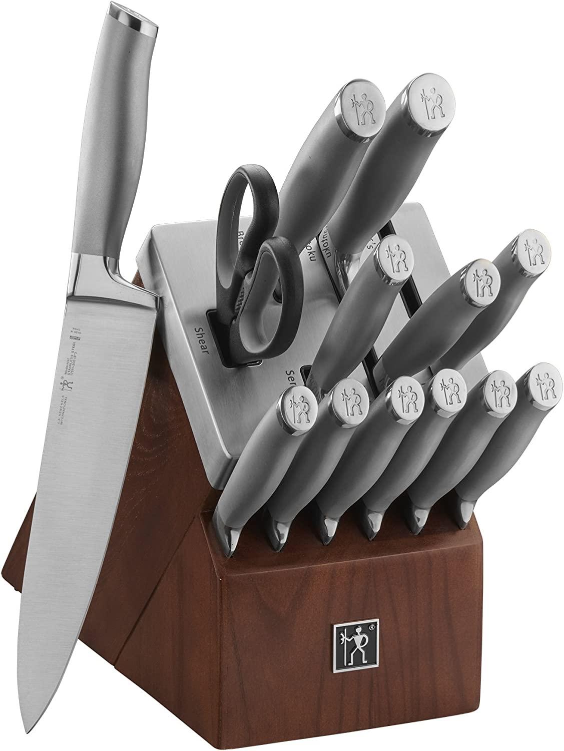 Modernist 14-pc Self-Sharpening Knife Set