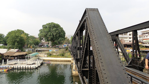 A bridge over a river in Thailand 2016