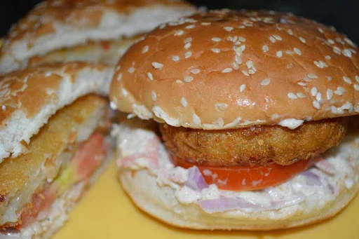 Chicken Shami Kebab Burger