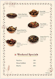 Kritunga- The Palegar's Cuisine menu 5