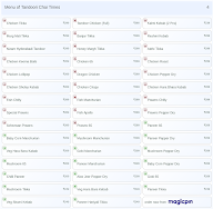 Tandoori Chai Times menu 4